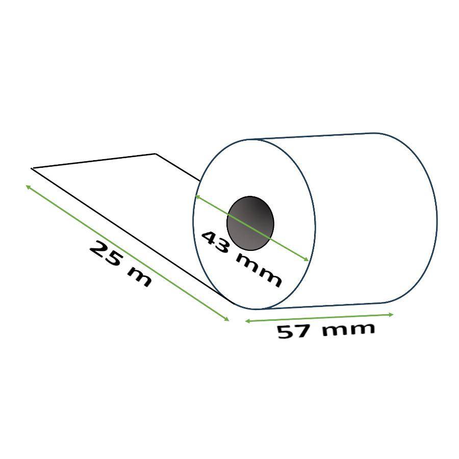 50 Thermorollen für primasello X320 (ohne BPA)
