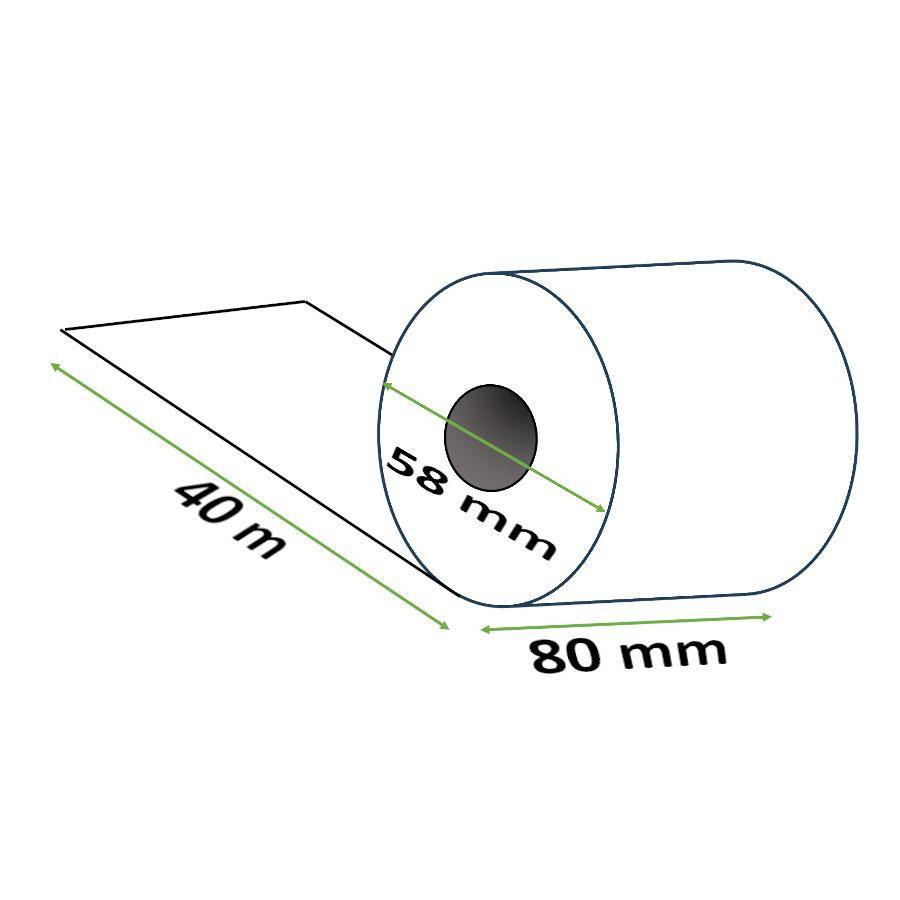 50 Thermorollen für primasello X340 (ohne BPA)