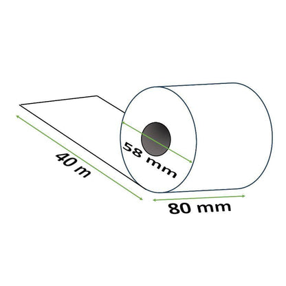 50 Thermorollen für primasello X340 (ohne BPA)