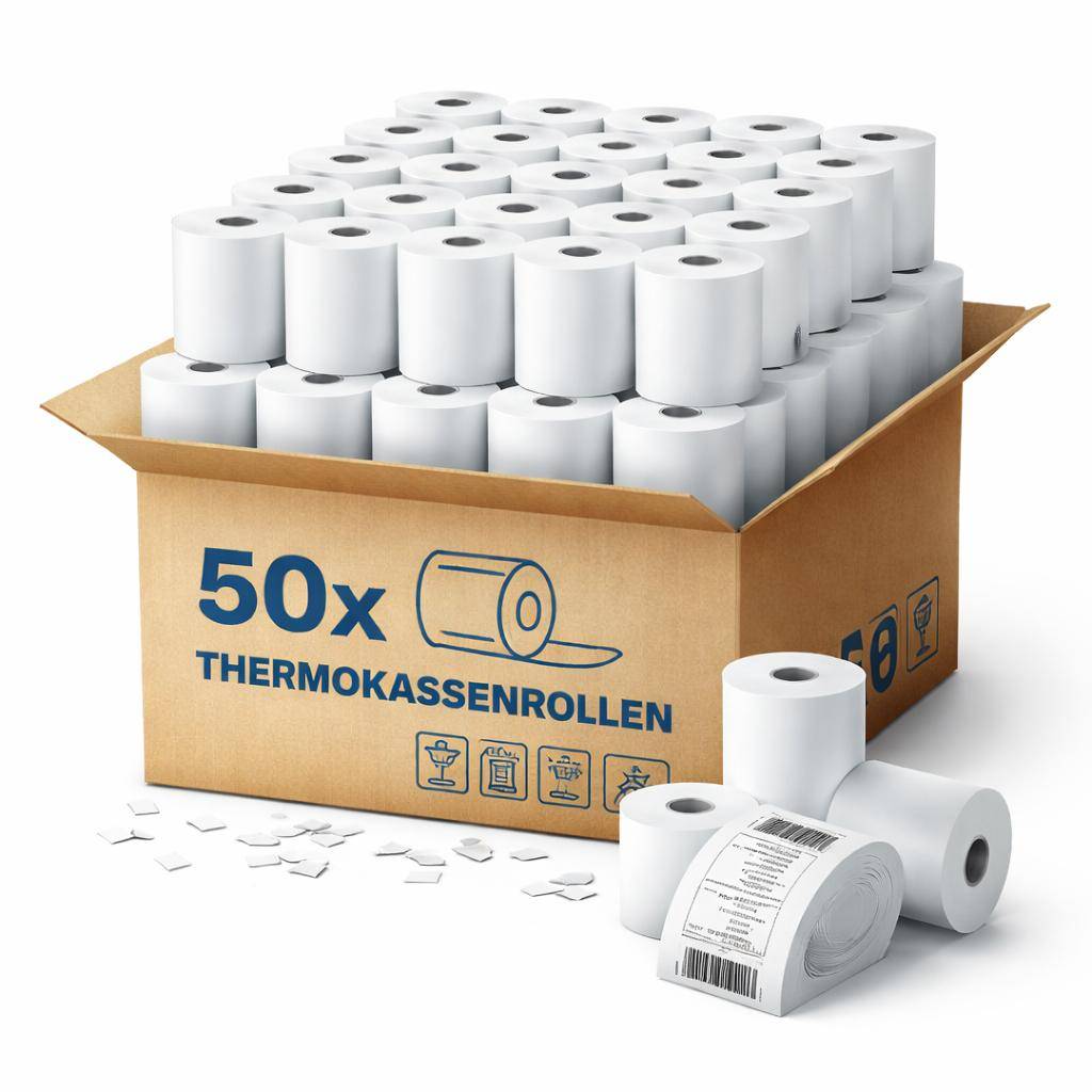 50 Thermorollen für primasello X340 (ohne BPA)