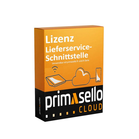 primasello CLOUD - Lizenz Lieferdienst-Schnittstelle (1 Monat)