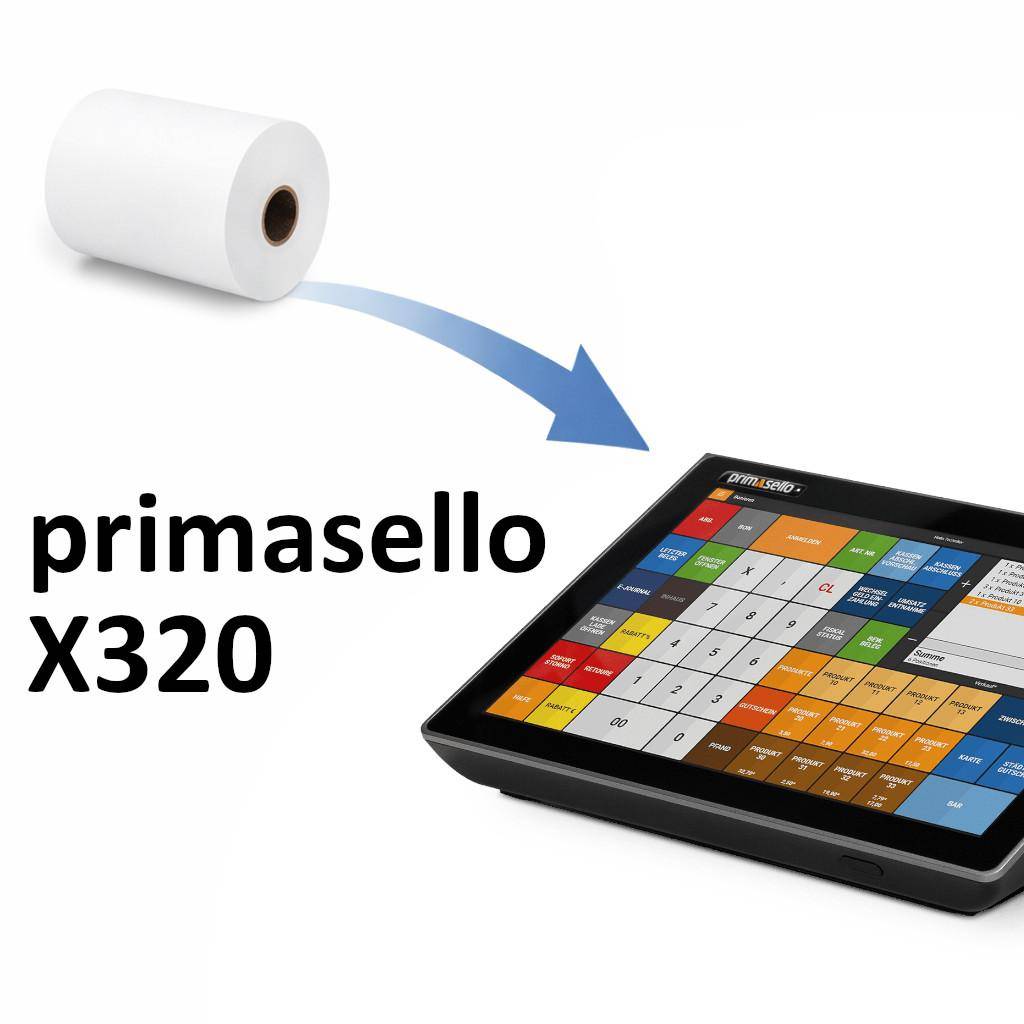 50 Thermorollen für primasello X320 (ohne BPA)
