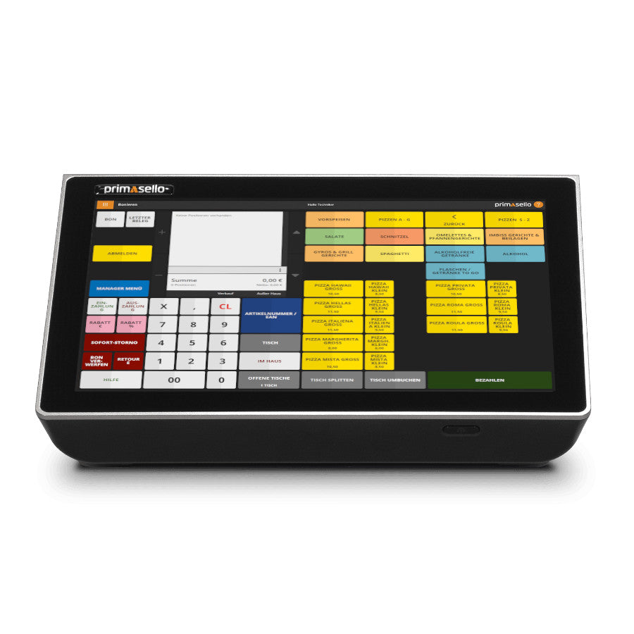 primasello X340 inkl. TSE & Programmierung (max. 100 Artikel / Warengruppen)